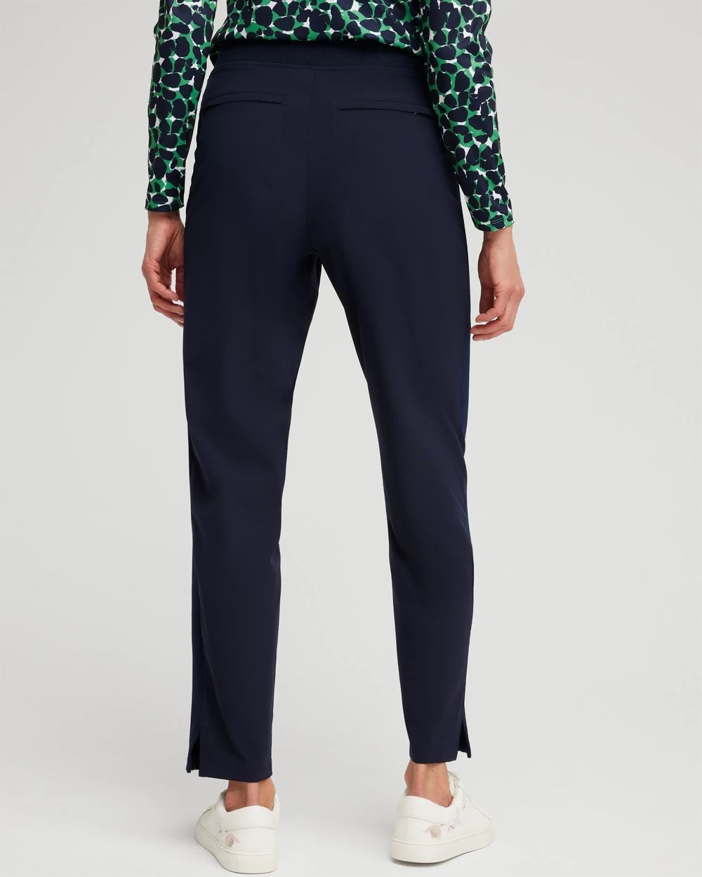 Zenergy® UPF Ribbed Side Ankle Pants | Chico's